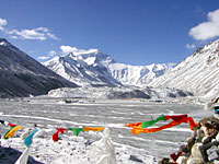 Everest base camp Trekking, View of Everest, Everest view point from Everest Base camp Tibet.....